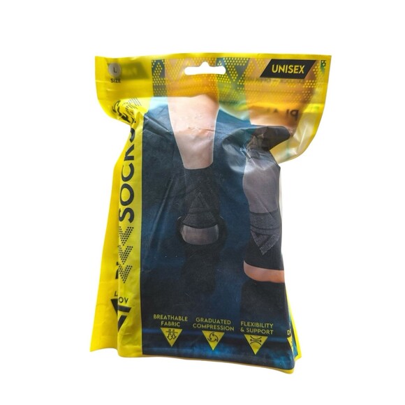 LANGOV Plantar Fasciitis Socks Adult Small + Massager Ball Graduated Compression - Picture 3 of 11